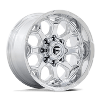 Fuel 1PC D862 22X10 6X5.5 POL-MILL -18MM Wheels