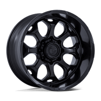 Fuel 1PC D862 20X9 8X6.5 BLK-OUT 1MM Wheels