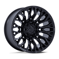 Fuel 1PC D865 20X10 5X5/5.5 BLACKOUT -18MM Wheels