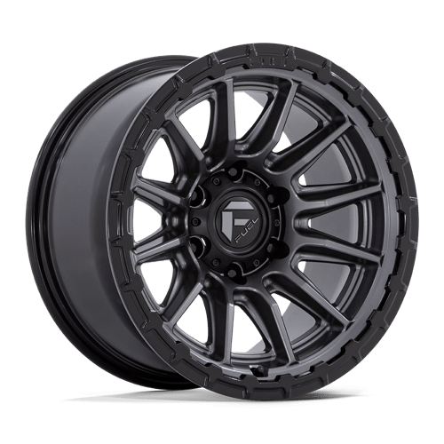 Fuel 1PC D866 20X9 6X5.5 M-GNMTL GB-LP 1MM Wheels