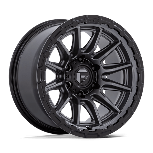 Fuel 1PC D866 17X8.5 5X5.0 M-GNMTL GB-LP 25MM Wheels