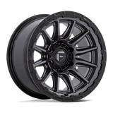 Fuel 1PC D866 17X8.5 5X5.0 M-GNMTL GB-LP 25MM Wheels