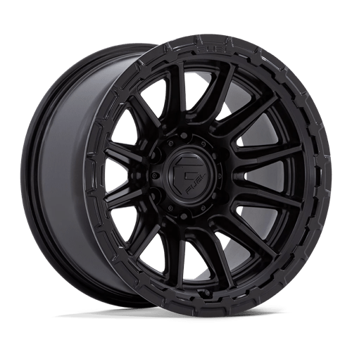 Fuel 1PC D866 20X10 5X5.0 BLK-OUT GB-LP -18MM Wheels