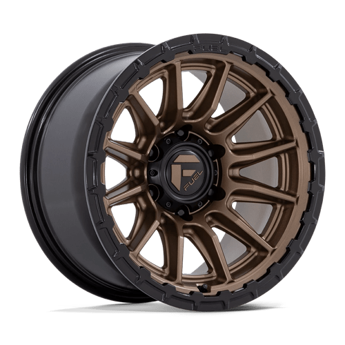 Fuel 1PC D866 17X9 5X5.0 M-BRNZ GB-LP 1MM Wheels