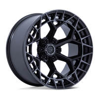 Fuel 1PC D873 22X9.5 6X5.5 G-BLK BRS-DDT 18MM Wheels