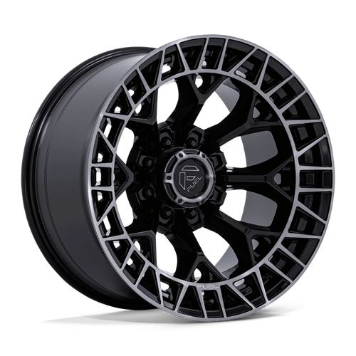 Fuel 1PC D873 20X10 8X6.5 G-BLK BRS-DDT -18MM Wheels