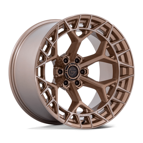 Fuel 1PC D873 20X9 6X5.5 PLTNM-BRNZ 1MM Wheels