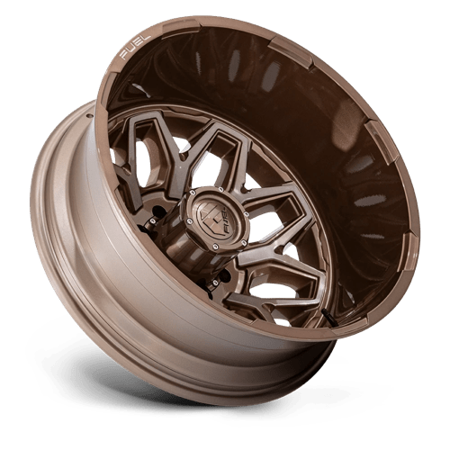 Fuel 1PC D876 22X8.25 8X200 PLTNM-BRNZ -227MM Wheels