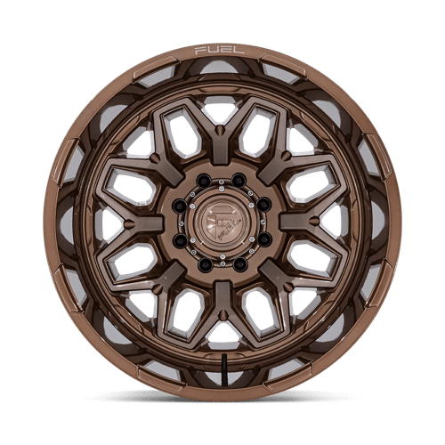 Fuel 1PC D876 22X8.25 8X210 PLTNM-BRNZ -246MM Wheels