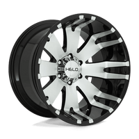 Helo HE917 18X10 8X6.5 G-BLK MACH -18MM Wheels