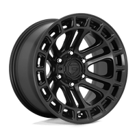 Fuel 1PC D718 17X9 6X5.5 MT-BLK -12MM Wheels