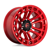 Fuel 1PC D719 20X10 6X5.5 GL-RED-MACH -18MM Wheels