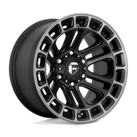 Fuel 1PC D720 17X9 6X5.5 MT-BLK-DDT-MCH -12MM Wheels