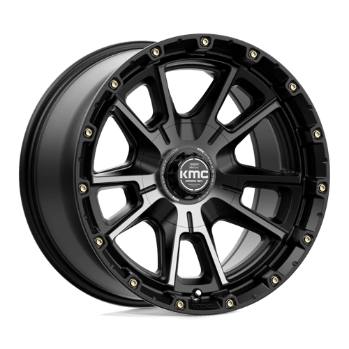 KMC KM100 20X9 5X5.0/5.5 S-BLK GTCC 00MM Wheels