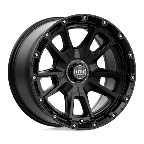 KMC KM100 17X9 5X5.0/5.5 S-BLK 00MM Wheels