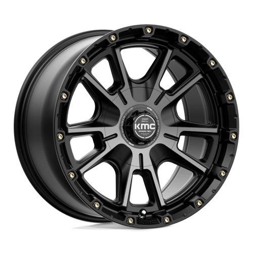 KMC KM100 17X9 6X135/5.5 S-BLK GTCC 18MM Wheels