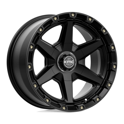 KMC KM101 17X9 5X5.0/5.5 S-BLK 00MM Wheels