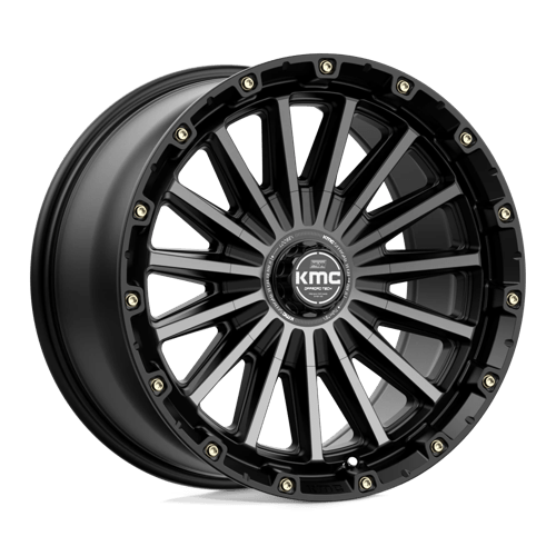 KMC KM102 17X9 6X4.5/5.5 S-BLK GTCC 18MM Wheels