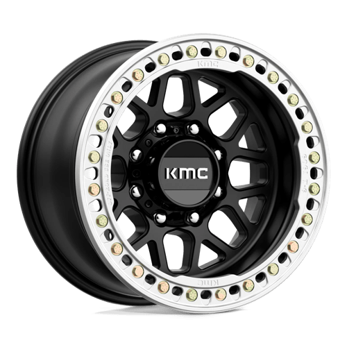 KMC KM235 17X9 8X6.5 S-BLK -38MM Wheels