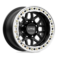 KMC KM235 17X9 8X6.5 S-BLK -38MM Wheels