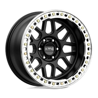 KMC KM235 20X10 6X5.5 S-BLK -48MM Wheels