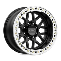 KMC KM235 20X10 8X6.5 S-BLK -48MM Wheels