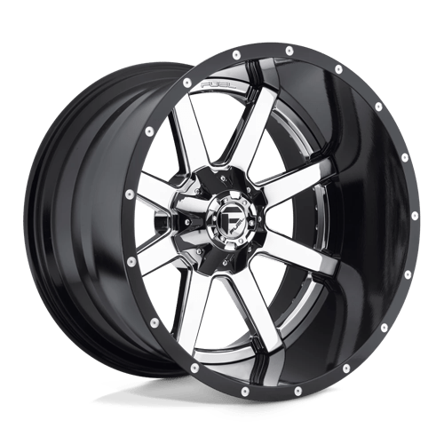 Fuel 2PC D260 22X14 8X170 CHR-PLATED-GBL -70MM Wheels