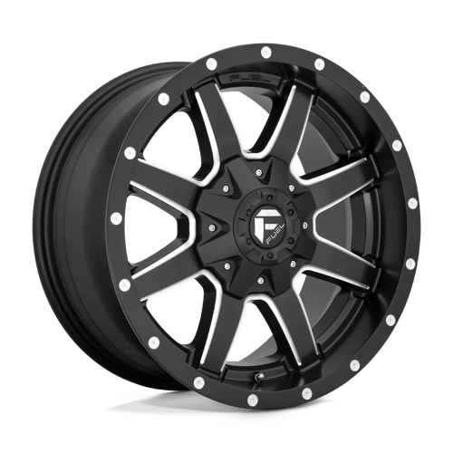 Fuel 1PC D538 16X6.5 6X130 MT-BLK-MIL 48MM Wheels