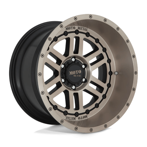 Moto Metal MO800 20X10 5X5.0 S-BLK BRZTCC -18MM Wheels