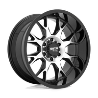 Moto Metal MO806 20X9 8X170 G-BLK MACH 00MM Wheels