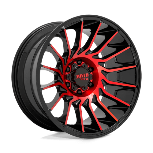 Moto Metal MO807 20X10 6X5.5 G-BLK MACH RTCC -18MM Wheels