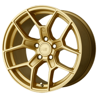 Motegi MR133 18X9.5 5X112 GOLD 35MM Wheels