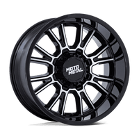 Moto Metal MO810 20X10 8X180 G-BLK-MCH -18MM Wheels