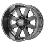 Moto Metal MO962 18X9 8X6.5 S-GRY MILL 0MM Wheels