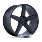 Niche 1PC MODENA 22X9 5X120 74 +27 M-BLK Wheels