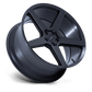 Niche 1PC MODENA 22X9 5X120 74 +27 M-BLK Wheels