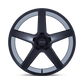 Niche 1PC MODENA 22X9 5X120 74 +27 M-BLK Wheels