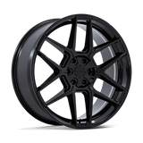 Niche 1PC M281 22X9.5 5X4.5 G-BLK 38MM Wheels