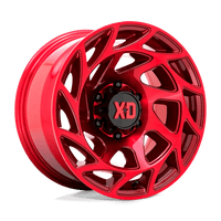 XD XD860 17X9 6X5.5 GL-RED 00MM Wheels