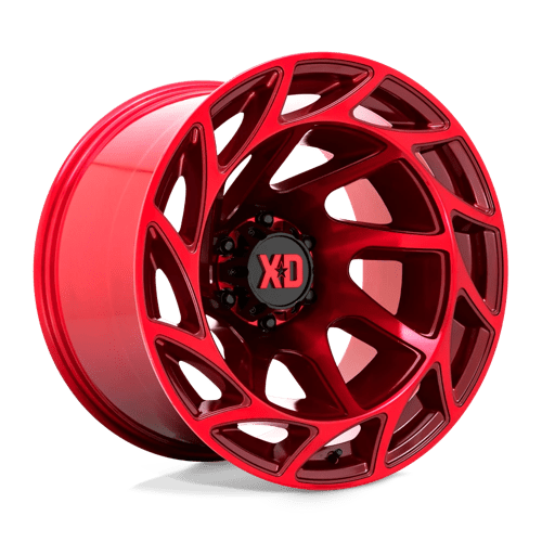 XD XD860 22X12 6X5.5 GL-RED -44MM Wheels