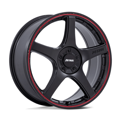 Petrol PE003 19X8 5X4.25/4.5 M-BLK RD-LP 40MM Wheels