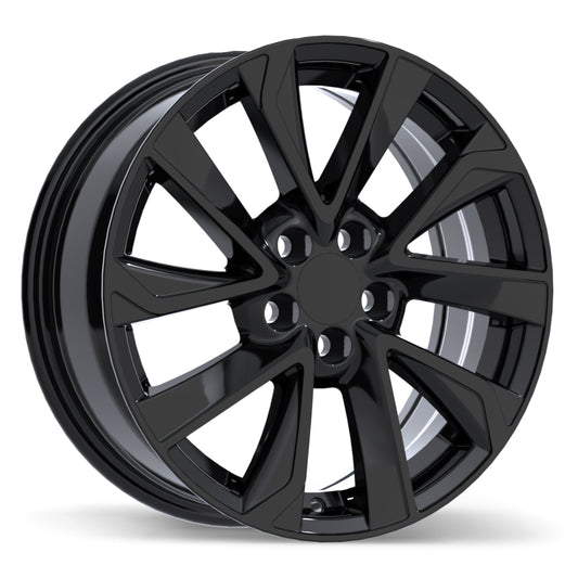 R240 16x6.5 5x100mm +39 54.1mm BLK