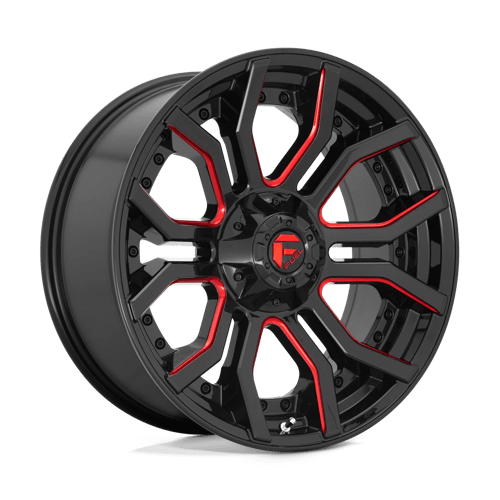 Fuel 1PC D712 24X12 5X5.0/5.5 GL-BLK-RTTC -44MM Wheels