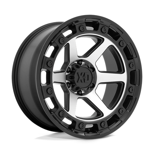 XD XD862 20X10 5X5.0 S-BLK MACH -18MM Wheels