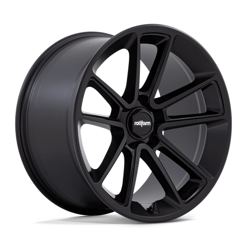 Rotiform R194 21X10.5 5X120 MT-BLK-BLK-CAP 15MM Wheels