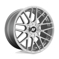 Rotiform R140 20X8.5 BLANK GL-SLVR 35MM (98-121) Wheels