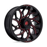 Fuel UTV D779 20X7 4X156 G-BLK-MILL-RD 13MM Wheels