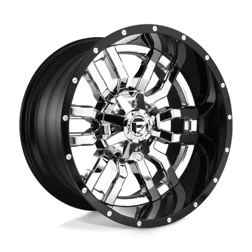 Fuel 2PC D270 20X10 6X135/5.5 CHR-PLATED-GBL -18MM Wheels