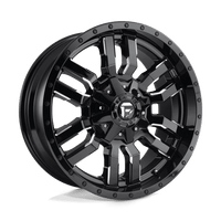 Fuel 1PC D595 20X12 8X6.5 GL-BLK-MIL -44MM Wheels