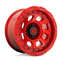 XD XD861 20X10 5X5.0 GL-RED -18MM Wheels